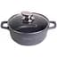 Кастрюля Kamille Landes Grey 6.5л с литыми алюминиевыми ручками Ø28х12,5 см kuh0011242 - миниатюра 1