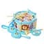 Дитячі Музичні інструменти Bambi 890-18 (Turquoise) барабан, дудка, маракаси - мініатюра 1