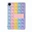 Чехол SoftGel Kids детский pop-it Samsung Galaxy Tab A9 8.7 SM X110 X115 Радуга Фиолетовый - миниатюра 2