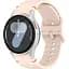 Ремінець для Samsung Galaxy Watch 4 44mm - рожевий ширина кріплення 20мм силікон Watchbands Seven Pro (W49-8WB50867958) - мініатюра 1