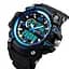 Наручний годинник чоловічий Skmei 1283 Blue Black, 1283BU (12298) - мініатюра 4