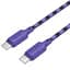 Дата кабель Hoco X116 Meridian Type-C to Type-C 60W (1m) Gradient Purple Mix - миниатюра 4