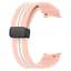 Браслет Cls-line-black для Samsung Galaxy Watch 4 - розово-белый ширина крепления 20мм силикон Watchbands (W35-9WB21134651) - миниатюра 4