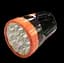 Ліхтар LED 5W ручний 15LED АКБ 2 режими + вилка 220V - мініатюра 1