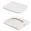 Унітаз підвісний Qtap Tern Ultra Quiet, з сидінням Slim Duroplast/ Soft-close/ Quick relase QT17332303ASMR - мініатюра 7
