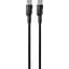 Кабель Havit CB308C PD60W 3A USB-C to USB-C 1 м черный (HV-CB308C) - миниатюра 1