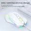 Компьютерная мышка Onikuma проводная CW-97 с RGB подсветкой и 6400 DPI для ПК Белый - миниатюра 4