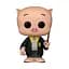 Фигурка Funko Pop Exclusive Фанко Поп Looney Tunes Porky Pig Hufflepuff Луни Тюнз Порки Пиг 10 см LT PPH 1337 - миниатюра 2