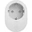 Розумна розетка Xiaomi Mi Smart Plug 2 Wi-Fi white (ZNCZ302KK / BHR6868EU) (Global Version) - мініатюра 1