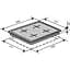 Газова поверхня Ventolux HSF 640-T3G CS (WH) - мініатюра 7