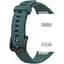 Ремінець DK CDK Silicone Sport Band Classic для Huawei Band 6 (011342) (ocean blue) - мініатюра 2