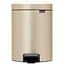 Відро для мусора Brabantia Pedal Bin шампань 5 л (304422) - мініатюра 1