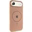 Чехол Epik Silicone Case Full Protective (AA) V2 with MagSafe для Apple iPhone 17 Air (6.5) Бежевый / Desert Gold - миниатюра 1