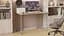 Комп'ютерний стіл Ferrum-decor Ханна 75x100x70 сірий ДСП Дуб Сонома 16мм (FRD-101422) - мініатюра 1
