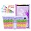 Чехол SoftGel Kids детский pop-it Samsung Galaxy Tab A9 SM X110 X115 X116 Радуга Светло-розовый - миниатюра 2