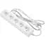 Сетевой удлинитель 2E 5XCEE7/17, 1.5м, white (2E-U0510M1.5) - миниатюра 1