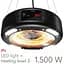 Обігрівач Trotec IR 1550 SC 1500W + LED стельовий інфрачервоний Black - мініатюра 9