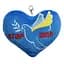 М'яке серце-брелок Stop War Tigres ПД-0433, 13х12х4 см - мініатюра 1