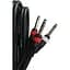 Готовий аудіокабель Jack 6.3 stereo — 2xJack 6.3 mono BIG YC004 5 м - мініатюра 1