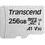 Transcend Карта пам'яті microSD 256GB C10 UHS-I R100/W40MB/s + SD - мініатюра 1
