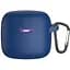 Чохол-накладка DK Silicone Candy Friendly із карабіном для JBL Tune Flex (dark blue) - мініатюра 1