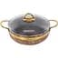 Сотейник Brioni Royal Stone Ti̇gereye Gold антипригарний 26 см 2.8 л (764-050) - мініатюра 1