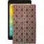 Чехол StatusCASE из экокожи для планшета Prestigio Muze 3708 3G Коричневый ромб - миниатюра 1