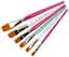 Кисть синтетика для декора HOBBY & CRAFT 6 короткая ручка Rosa TALENT - миниатюра 5