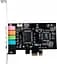 Звуковая карта Manli C-Media 8738 PCI-E (5.1) (M-CMI8738-PCI-E) Bulk - миниатюра 1
