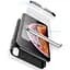 Чохол-накладка GKK 3 in 1 Hard PC Case Apple iPhone XS Silver/Black - мініатюра 2