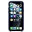 Чехол Silicone Case без Logo AA для Apple iPhone XS Max 6.5" Синий / Aqua Blue - миниатюра 2