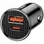 Автомобільний зарядний пристрій Baseus Circular A+Type-C PPS 5А CCALL-YS01 Black - мініатюра 6