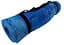 Коврик для йоги и фитнеса s-EVA Mat 8 мм Синий EasyFit fit0025106 - миниатюра 3
