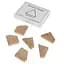 Набір дерев'яних головоломок Wooden mini puzzle set Заморочка 12en - мініатюра 3