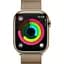 Смарт-годинник Apple Watch Series 9 GPS + Cellular 45mm Gold Stainless Steel with Gold Milanese Loop [MRMU3] [92679] - мініатюра 5