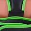 Боксерский тренировочный шлем PowerPlay 3100 PU XS Black/Green - миниатюра 6
