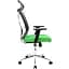 Офисное кресло GT Racer X-W80, черно-зеленое (X-W80 Black/Green) - миниатюра 3
