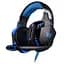 Геймерські навушники Kotion Each G2000 Pro Gaming з підсвіткою (Чорно-синій)
 - мініатюра 1