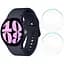 Защитное стекло Watchbands для Samsung Galaxy Watch 6 40mm (SM-R930NZKASEK) - 2шт (WB000640B-2) - миниатюра 1