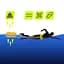 Буй для плавання TSUNAMI Basic надувний Yellow (P-5907739316806) - мініатюра 5