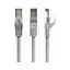 Патч-корд 1.5м UTP cat 6 CU gray Cablexpert (PP6U-CU-1.5M) - мініатюра 1