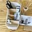 Органайзер для мелочей MVM, белый с деревом (FH-01 WHITE/WOOD) - миниатюра 7