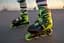 Роликовые коньки Neon Inline Skates размер 34-37 зеленые (NT08G4) - миниатюра 11