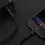 Кабель ZMi Cable USB to Lighting Kevlar 2A 1m AL803 Black - миниатюра 4