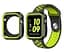 Силіконовий захисний корпус Primo для Apple Watch 42 мм Black/Yellow - мініатюра 2