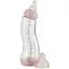Скляна антиколікова пляшечка Difrax S-bottle Natural Pink з силіконовою соскою 250 мл (736FE Pink) - мініатюра 1