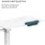 Приставний комп'ютерний стіл OfficePro ODM320W White [148336] - мініатюра 7