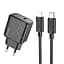 Сетевое зарядное устройство Hoco CS22A Value single port PD30W charger set(C to iP) черный - миниатюра 3