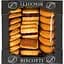 Печенье Biscotti Фраголино Микс сдобное песочно-отсадное 550 г (933077) - миниатюра 1