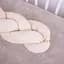 Коса захисна в ліжечко MirSon Kids Time 28-0004 Cream Velvet велюрова рожева - мініатюра 10
